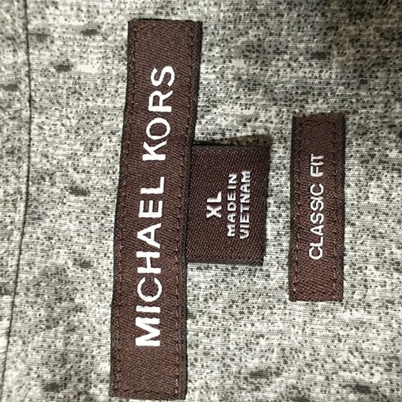 Michael Kors Classic Fit Long Sleeve Dress Shirt - Picture 3 of 7